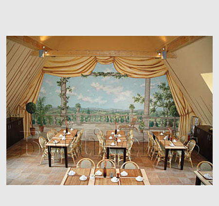 Illusionsmalerei, Dekorationsmalerei, Entwrfe