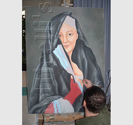 Illusionsmalerei, Dekorationsmalerei, Entwrfe