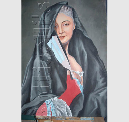 Illusionsmalerei, Dekorationsmalerei, Entwrfe