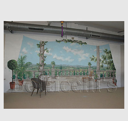 Illusionsmalerei, Dekorationsmalerei, Entwrfe