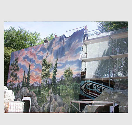 Illusionsmalerei, Dekorationsmalerei, Entwrfe