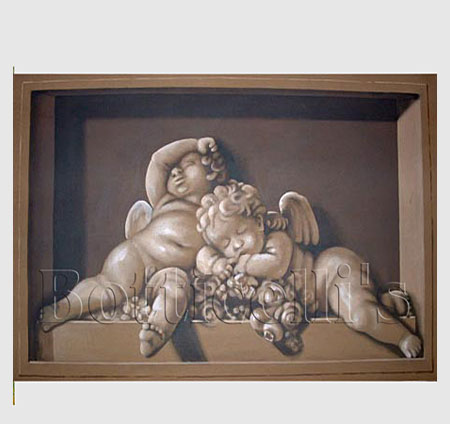 Illusionsmalerei, Dekorationsmalerei, Entwrfe