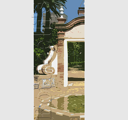 Illusionsmalerei, Dekorationsmalerei, Entwrfe