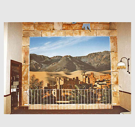 Illusionsmalerei, Dekorationsmalerei, Entwrfe