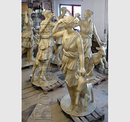 Skulpturen, plastisches Arbeiten, figrliche Statuen, Reliefs, Dekorationsstcke, Objekte