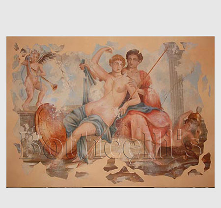 Illusionsmalerei, Dekorationsmalerei, Entwrfe