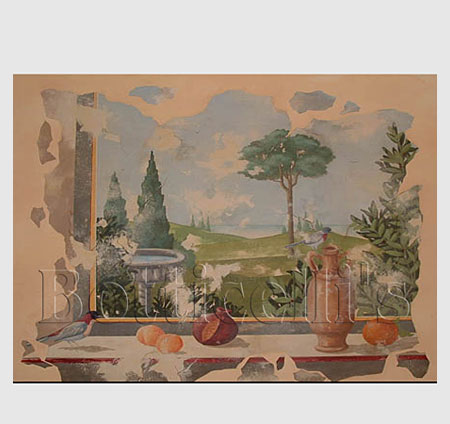 Illusionsmalerei, Dekorationsmalerei, Entwrfe