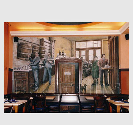 Illusionsmalerei, Dekorationsmalerei, Entwrfe