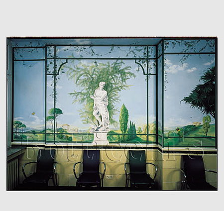 Illusionsmalerei, Dekorationsmalerei, Entwrfe