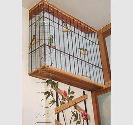 Illusionsmalerei, Dekorationsmalerei, Entwrfe